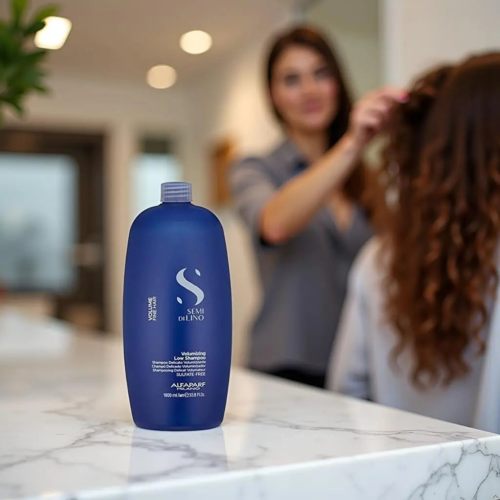 ALFAPARF MILANO Semi Di Lino Volume Shampoo for Fine Hair – Sulfate-Free Volumizing Shampoo – Adds Volume, Thickness & Body – Anti-Frizz – Professional Salon Quality – 33.8 fl oz Avelisse