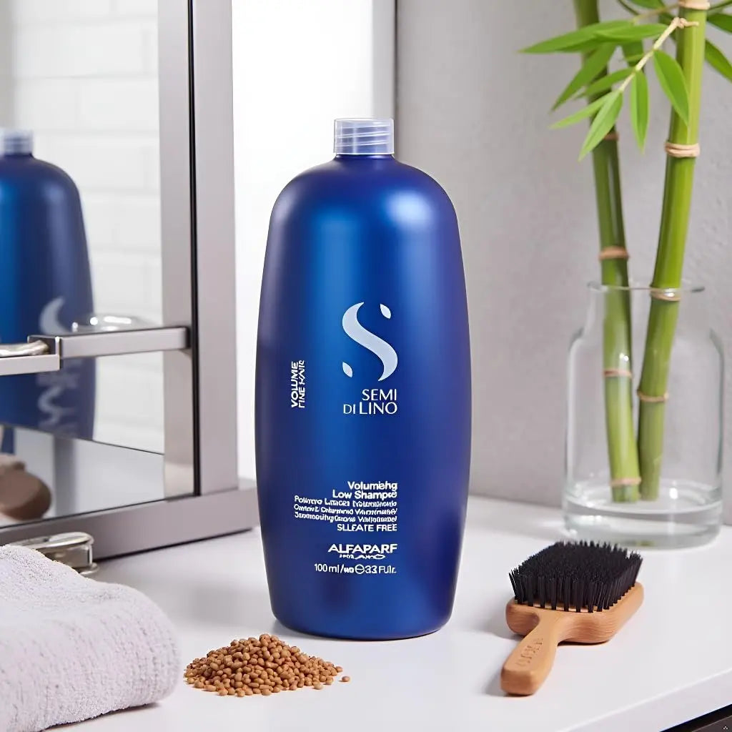 ALFAPARF MILANO Semi Di Lino Volume Shampoo for Fine Hair – Sulfate-Free Volumizing Shampoo – Adds Volume, Thickness & Body – Anti-Frizz – Professional Salon Quality – 33.8 fl oz Avelisse