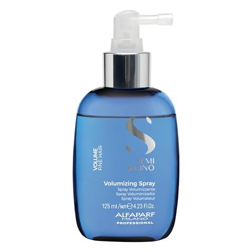 ALFAPARF MILANO Semi di Lino Volumizing Spray for Fine Hair - Leave-In Texturizing and Thickening Spray - Adds Lasting Body, Thickness, Boosts Shine - Anti-Frizz - Sulfate Free (4.23 fl oz) Avelisse