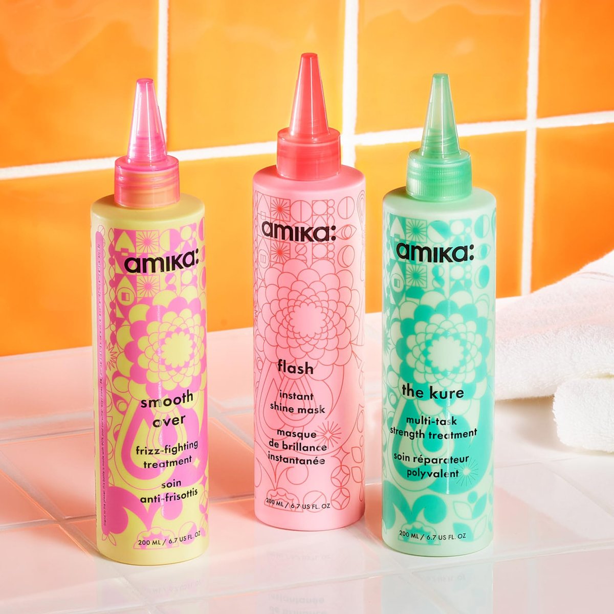 Amika Flash Instant Shine Mask - 6.7 Fl Oz - Signature Scent Avelisse