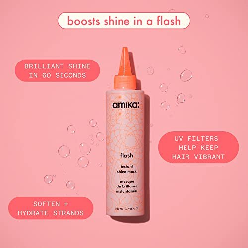 Amika Flash Instant Shine Mask - 6.7 Fl Oz - Signature Scent Avelisse