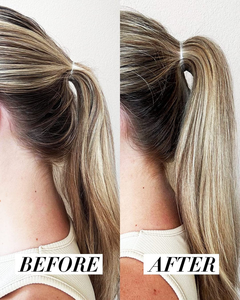 Kitsch PONYFULL Hair Volumizer Tool - Adds Lift and Style To Your Ponytail | Hair Bun Maker for Women | Ponytail Volumizer, Includes 3 No Snag Elastic Ties | Ideal Gifts for Women - (Blonde) - görsel 15