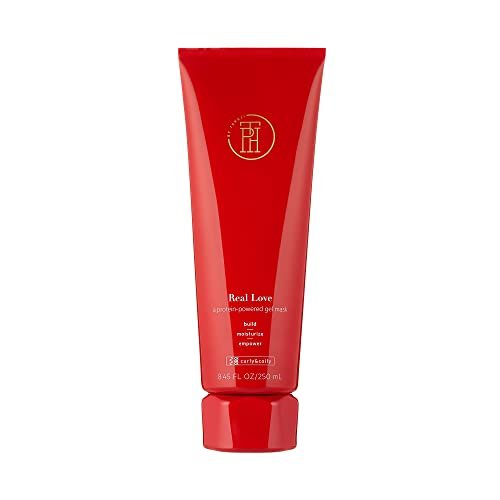 TPH by Taraji Real Love Protein Treatment Hair Mask & Deep Conditioner with Coconut Oil & Honey for Dry, Damaged Natural Hair | For Coily & Curly Hair | Sulfate Free | 8.45 fl. oz - görsel 1