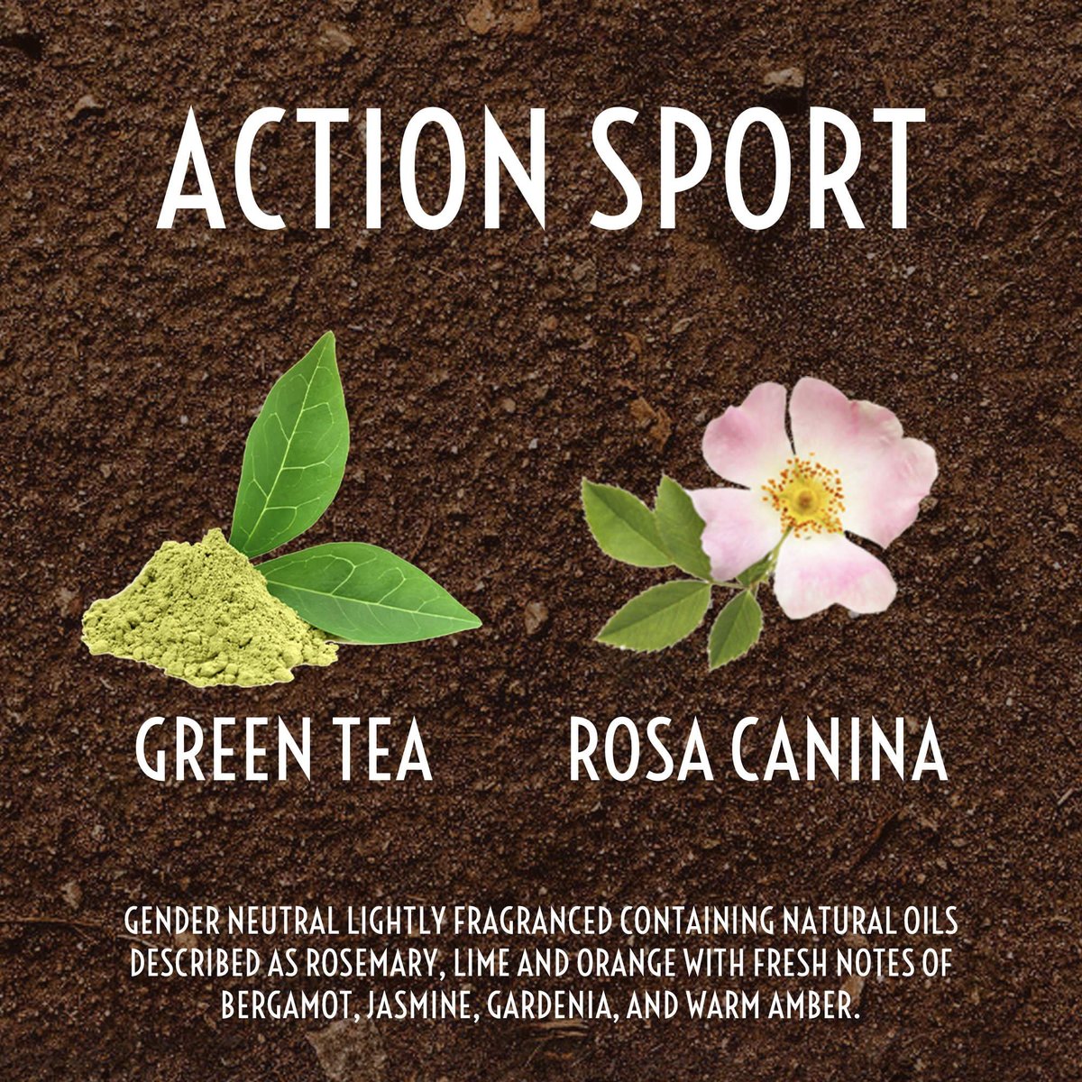 Herbal Clear Naturally Action Sport Deodorant - 2.65 oz, Aluminum-Free, Gentle for Sensitive Skin - görsel 3