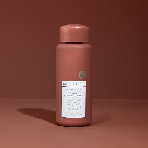 Kristin Ess Hair Moisture Rich Conditioner for Curly + Wavy Hair, 10 fl. oz, Vegan, Sulfate, Paraben and Silicone Free, Color + Keratin Safe - görsel 10