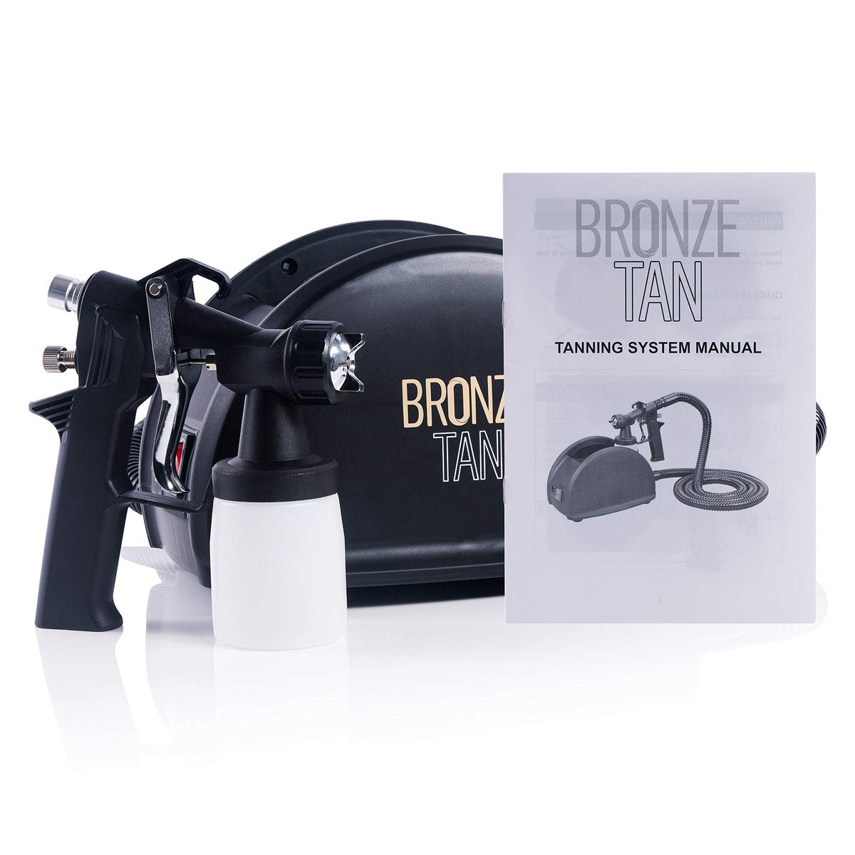 Professional HVLP Spray Tan Machine – Black, 110V, 1 Pack by Bronze Tan Avelisse