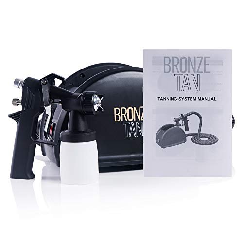 Professional HVLP Spray Tan Machine – Black, 110V, 1 Pack by Bronze Tan Avelisse