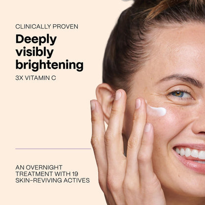 Mad Hippie Triple C Night Cream – Brightening & Anti-Aging Face Moisturizer with 3 Forms of Vitamin C, 2.1 oz Avelisse