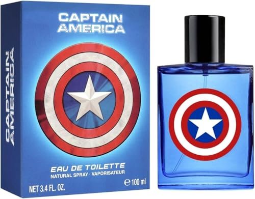 Captain America by Marvel for Kids - 3.4 oz EDT Spray Avelisse