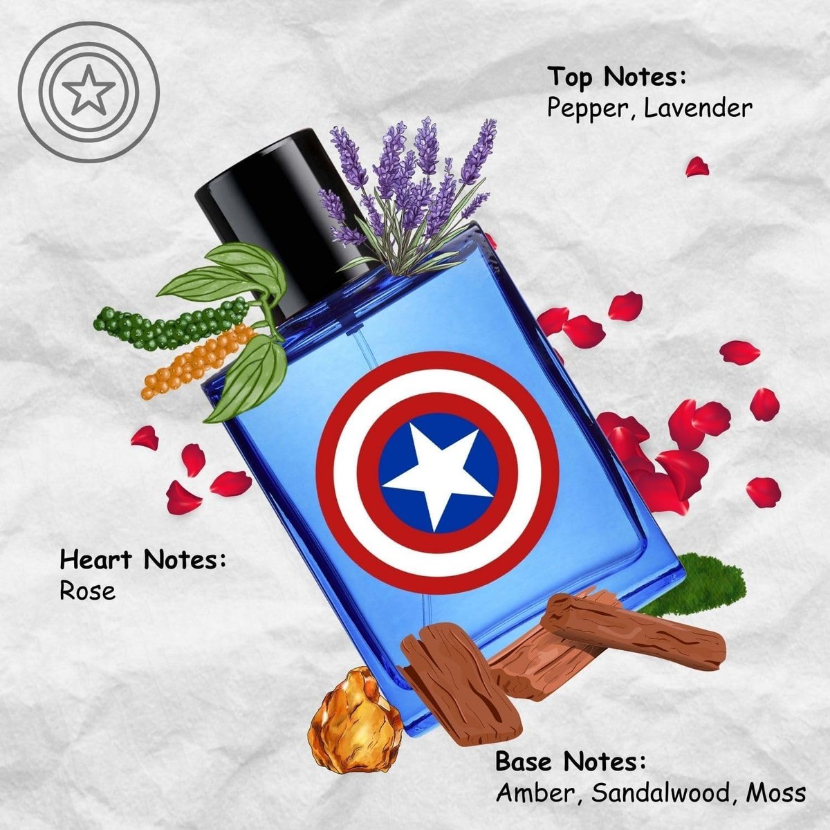 Captain America by Marvel for Kids - 3.4 oz EDT Spray Avelisse
