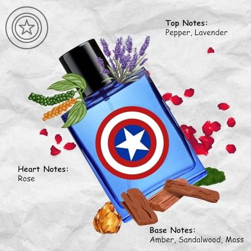 Captain America by Marvel for Kids - 3.4 oz EDT Spray Avelisse