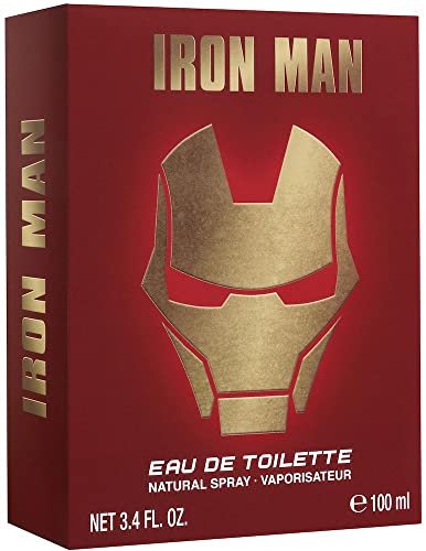 Marvel Iron Man 3.4 EDT - Eau de Toilette for Men, 3.4 Fl Oz Avelisse