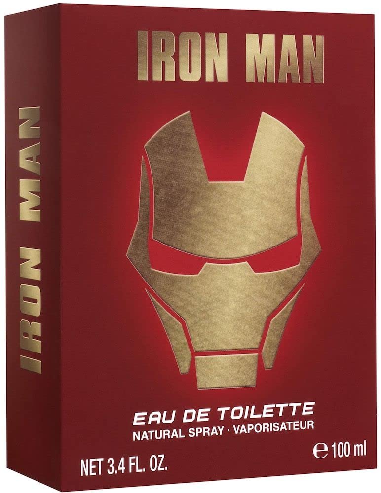 Marvel Iron Man 3.4 EDT - Eau de Toilette for Men, 3.4 Fl Oz Avelisse