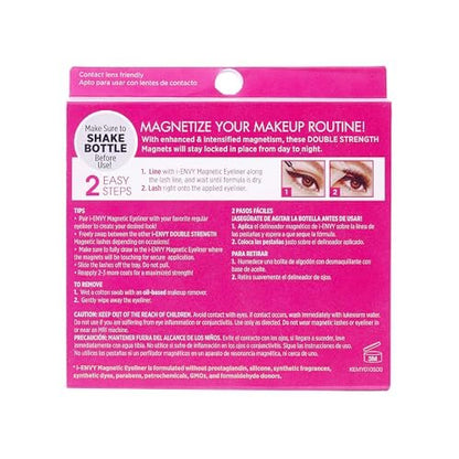 KISS i Envy Magnetic Eyeliner - Wind Resistant, 16-Hour Wear, 0.16 oz