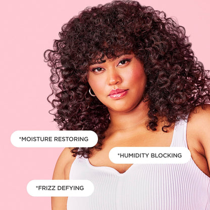 Cake Beauty The Curl Friend Moisturizing & Cleansing Shampoo for Curly Hair – Frizz & Humidity Protection – Aloe Leaf Juice, Sunflower Seed Oil & Argan Oil – 10 Fl Oz