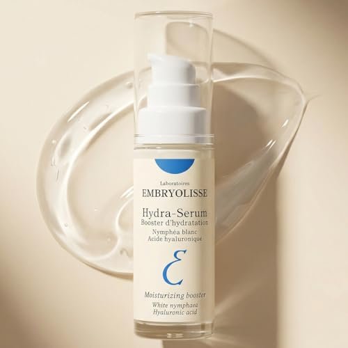 Embryolisse Hydra-Serum Ultra-Hydrating Hyaluronic Acid Facial Serum for Oily to Combination Skin, 1.01 Fl Oz Avelisse