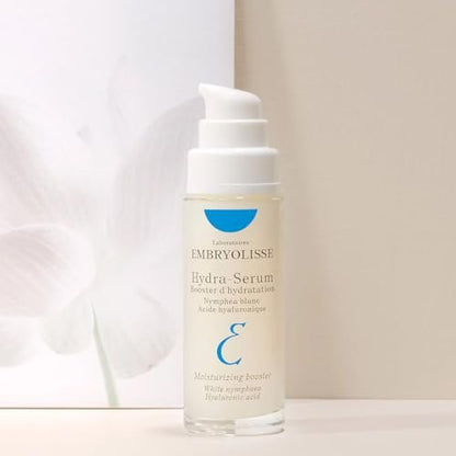 Embryolisse Hydra-Serum Ultra-Hydrating Hyaluronic Acid Facial Serum for Oily to Combination Skin, 1.01 Fl Oz Avelisse