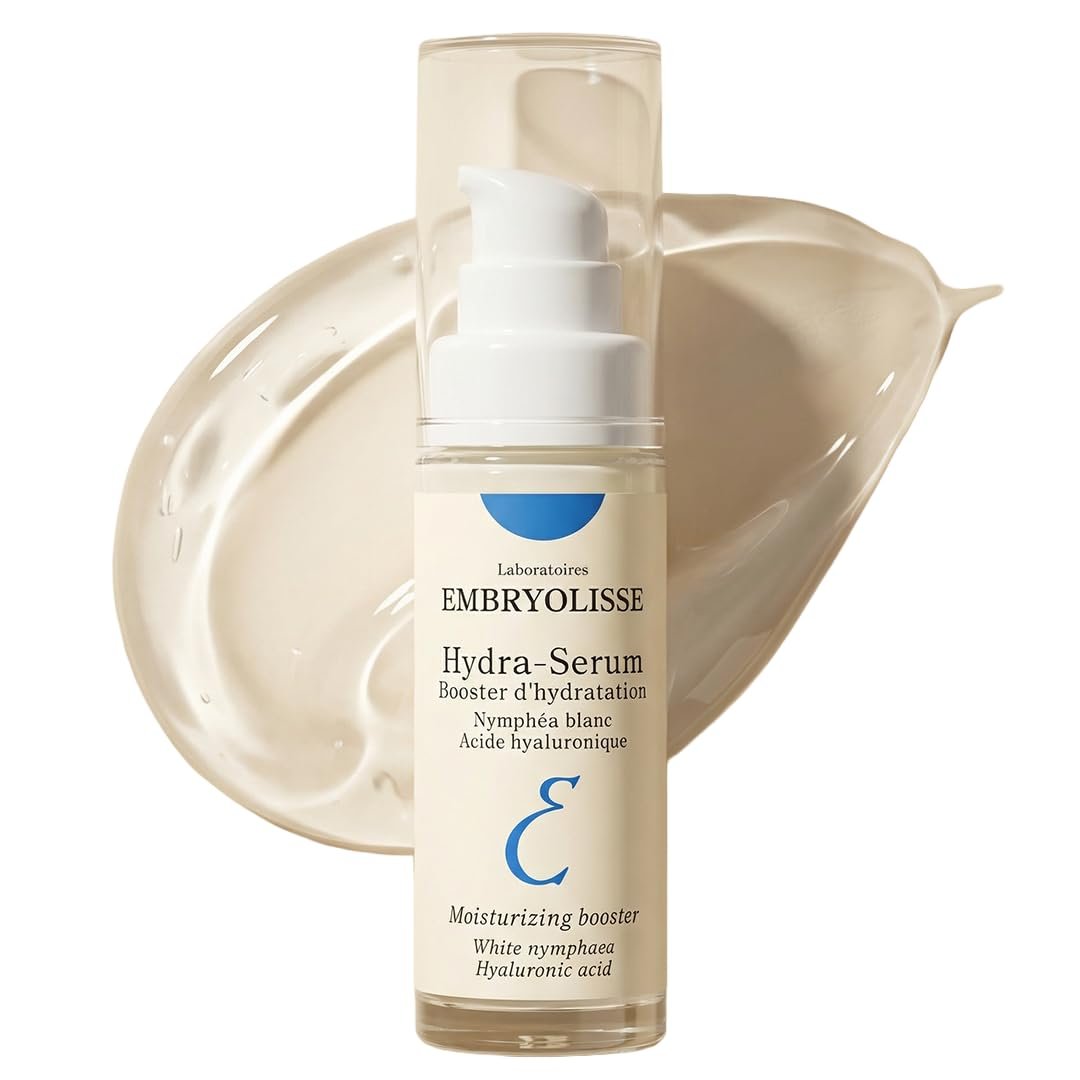 Embryolisse Hydra-Serum Ultra-Hydrating Hyaluronic Acid Facial Serum for Oily to Combination Skin, 1.01 Fl Oz Avelisse