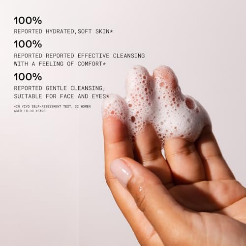 KORRES Greek Yoghurt Foaming Cream Cleanser - Hydrating Face Wash for All Skin Types, Makeup Remover, 5.07 fl oz - görsel 12