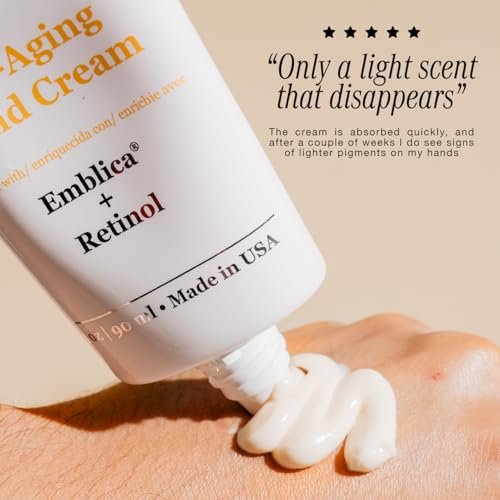 Robanda Retinol Anti-Aging Hand Cream - Hydrating & Moisturizing Hand Lotion, 3 oz (Pack of 2) Avelisse