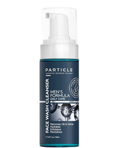 Particle Mens Face Wash - Anti-Aging Face Cleanser for Men - Daily Moisturizing Face Wash, 5.07 oz Avelisse