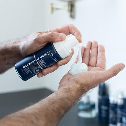 Particle Mens Face Wash - Anti-Aging Face Cleanser for Men - Daily Moisturizing Face Wash, 5.07 oz Avelisse