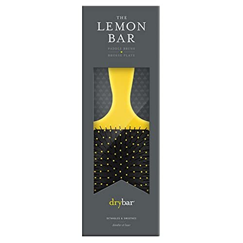 Drybar The Lemon Bar Paddle Brush – Smoothing Hairbrush for Shiny, Frizz-Free Hair Avelisse