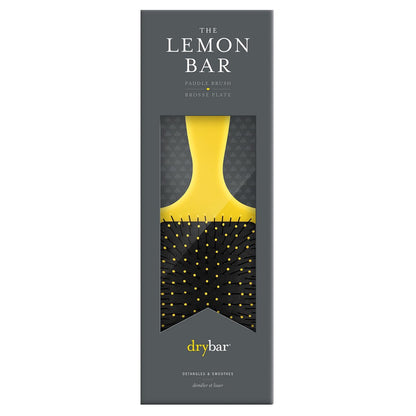 Drybar The Lemon Bar Paddle Brush – Smoothing Hairbrush for Shiny, Frizz-Free Hair Avelisse