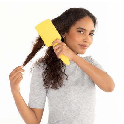 Drybar The Lemon Bar Paddle Brush – Smoothing Hairbrush for Shiny, Frizz-Free Hair Avelisse