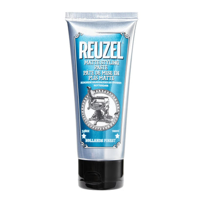 REUZEL Matte Styling Paste - Weightless, Medium Hold, Matte Finish for All Hair Types (3.38 oz)
