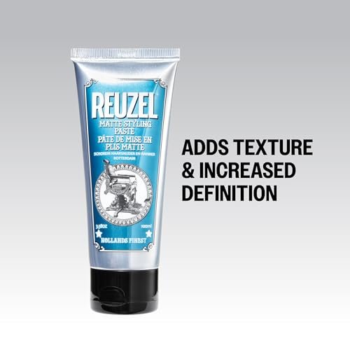 REUZEL Matte Styling Paste - Weightless, Medium Hold, Matte Finish for All Hair Types (3.38 oz) - görsel 10