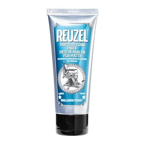 REUZEL Matte Styling Paste - Weightless, Medium Hold, Matte Finish for All Hair Types (3.38 oz) - görsel 2