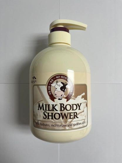 COSMOCOS Somang Milk Body Wash - Hydrating & Nourishing Shower Gel, 750 ml / 25.36 fl oz Avelisse