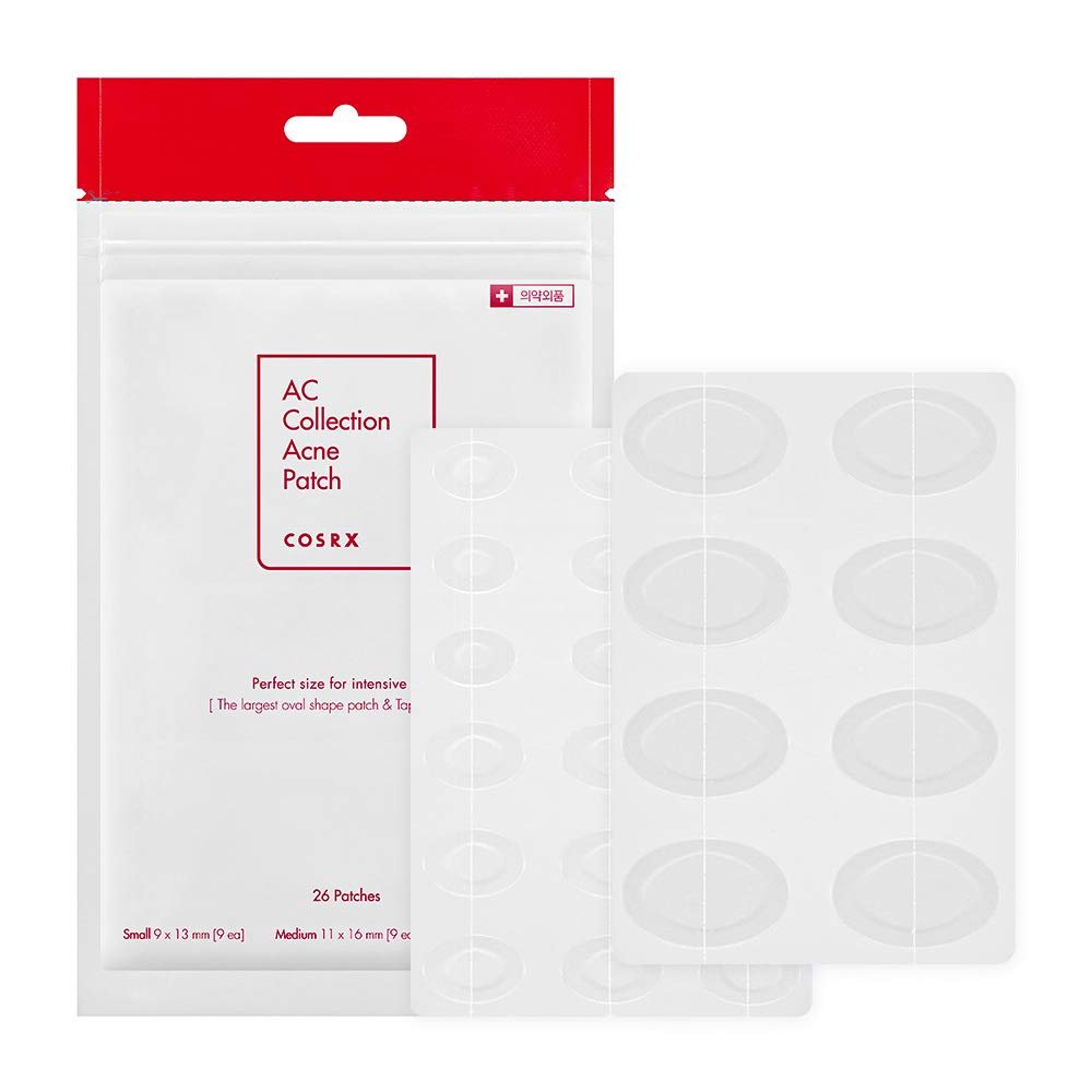 COSRX AC Collection Acne Patch - 26 Patches with Centella Asiatica Extract, Hydrocolloid Spot Stickers for Face and Body - görsel 1
