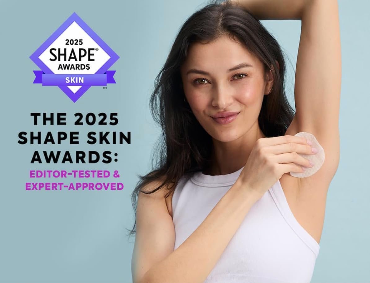 Surface Deep Deodorant Wipes - Dermatologist Developed Anti-Odorant Body Wipes for Travel, Natural Formula, 30 Individually Wrapped Wipes for Women and Men Avelisse