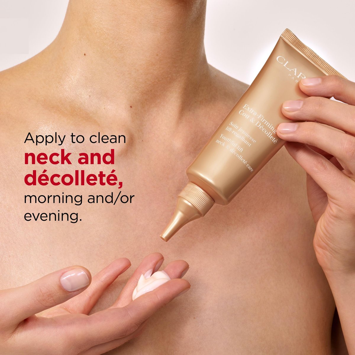 Clarins Extra-Firming Neck and Décolleté Cream - Award-Winning Anti-Aging Moisturizer - Visibly Firms, Smoothes, and Lifts - Minimizes Wrinkles and Dark Spots - 2.5 oz Avelisse