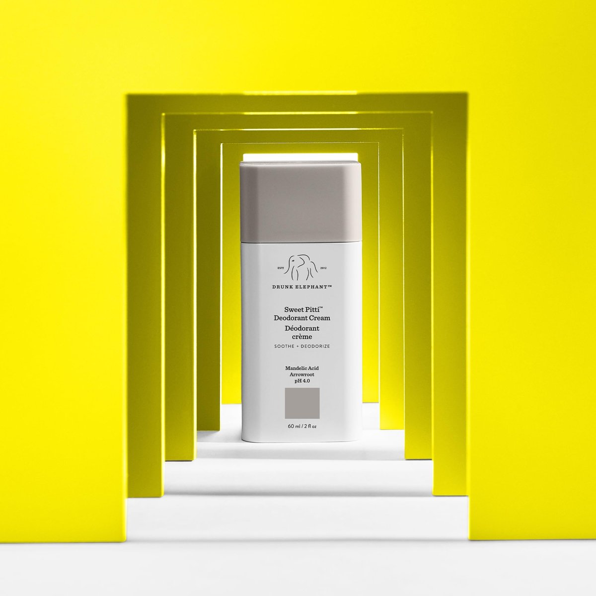 Drunk Elephant Sweet Pitti Deodorant Cream - 60 ml/2 fl oz - Baking Soda & Aluminum-Free - Clean Clinical Skincare - Cruelty-Free - Free of Essential Oils, Silicones, and Fragrance Avelisse