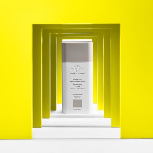 Drunk Elephant Sweet Pitti Deodorant Cream - 60 ml/2 fl oz - Baking Soda & Aluminum-Free - Clean Clinical Skincare - Cruelty-Free - Free of Essential Oils, Silicones, and Fragrance Avelisse