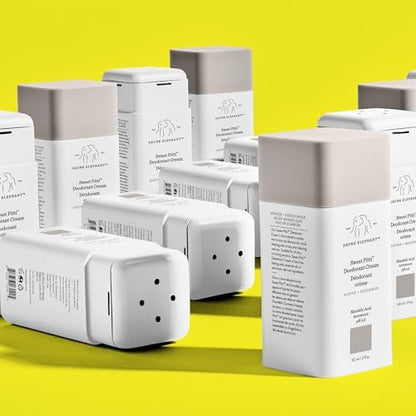 Drunk Elephant Sweet Pitti Deodorant Cream - 60 ml/2 fl oz - Baking Soda & Aluminum-Free - Clean Clinical Skincare - Cruelty-Free - Free of Essential Oils, Silicones, and Fragrance Avelisse