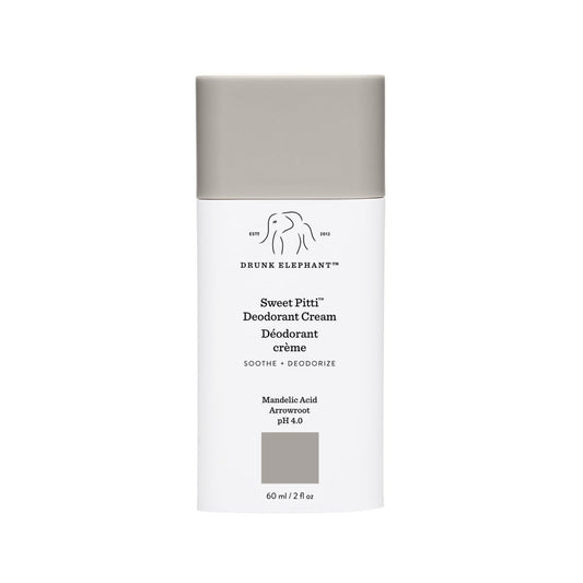 Drunk Elephant Sweet Pitti Deodorant Cream - 60 ml/2 fl oz - Baking Soda & Aluminum-Free - Clean Clinical Skincare - Cruelty-Free - Free of Essential Oils, Silicones, and Fragrance Avelisse