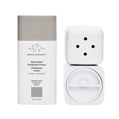 Drunk Elephant Sweet Pitti Deodorant Cream - 60 ml/2 fl oz - Baking Soda & Aluminum-Free - Clean Clinical Skincare - Cruelty-Free - Free of Essential Oils, Silicones, and Fragrance Avelisse