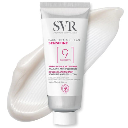 SVR Sensifine Cleansing Balm for Sensitive Skin - Gentle Makeup Remover & Face Wash - Hypoallergenic, Non-Greasy Hydration - 3.5 fl oz Avelisse