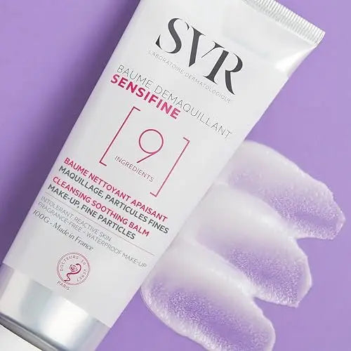 SVR Sensifine Cleansing Balm for Sensitive Skin - Gentle Makeup Remover & Face Wash - Hypoallergenic, Non-Greasy Hydration - 3.5 fl oz Avelisse