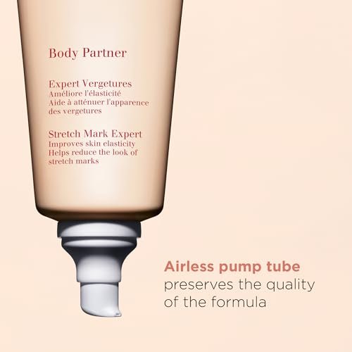 Clarins Body Partner Stretch Mark Expert – Award-Winning Stretch Mark Cream for Pregnancy and Weight Fluctuations, Fragrance Free, Minimal Ingredients, 5.8 oz Avelisse