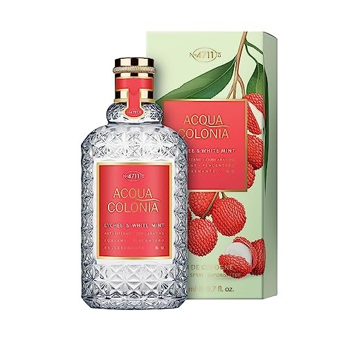 4711 Acqua Colonia Lychee and White Mint Eau de Cologne Spray for Unisex, 5.7 oz - görsel 4