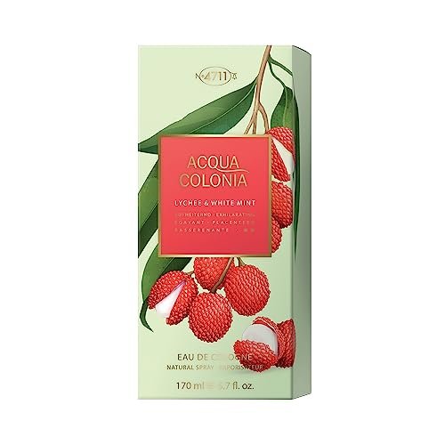 4711 Acqua Colonia Lychee and White Mint Eau de Cologne Spray for Unisex, 5.7 oz - görsel 6