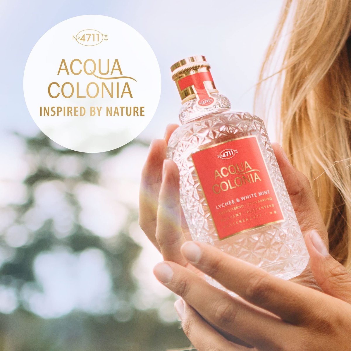 4711 Acqua Colonia Lychee and White Mint Eau de Cologne Spray for Unisex, 5.7 oz - görsel 11