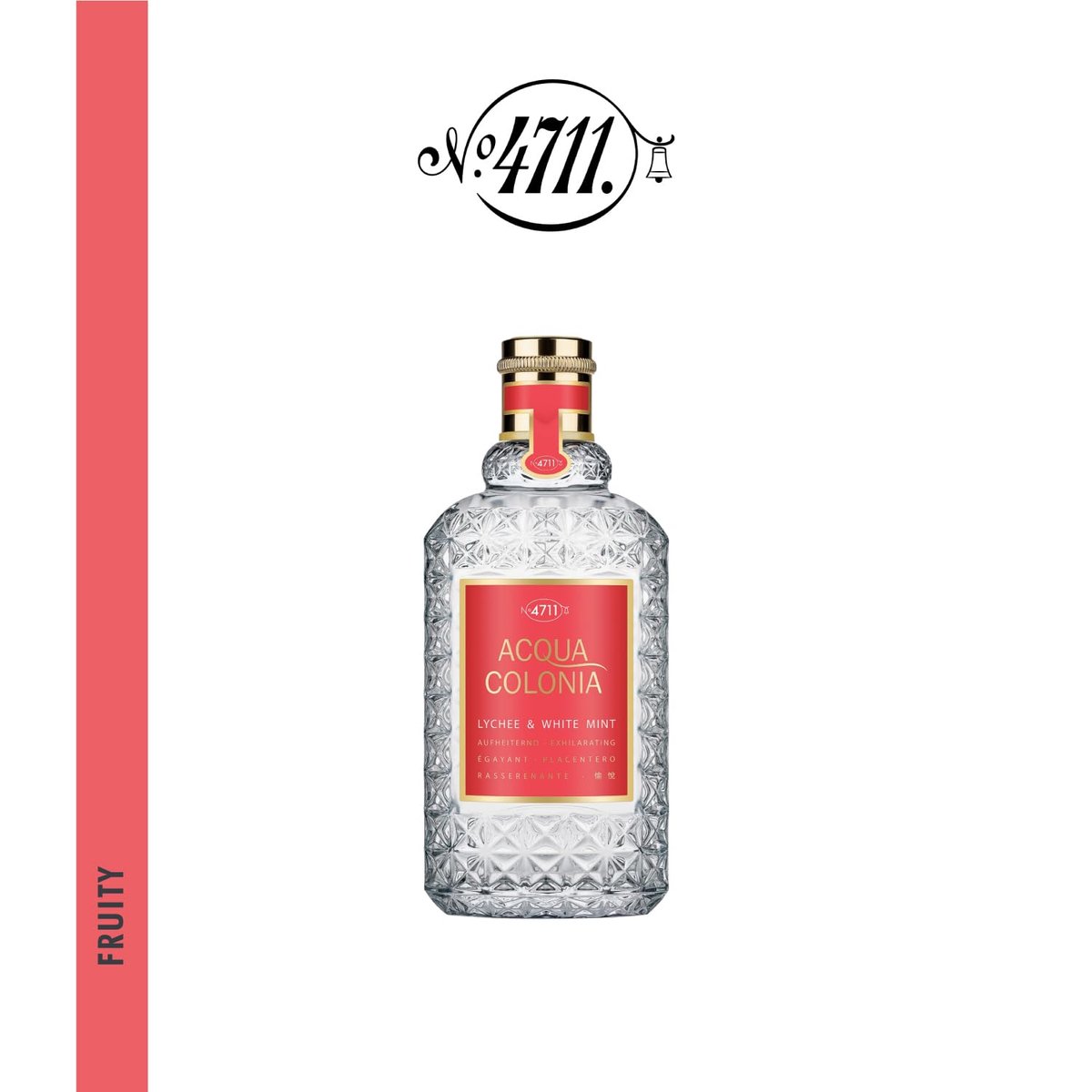 4711 Acqua Colonia Lychee and White Mint Eau de Cologne Spray for Unisex, 5.7 oz - görsel 7