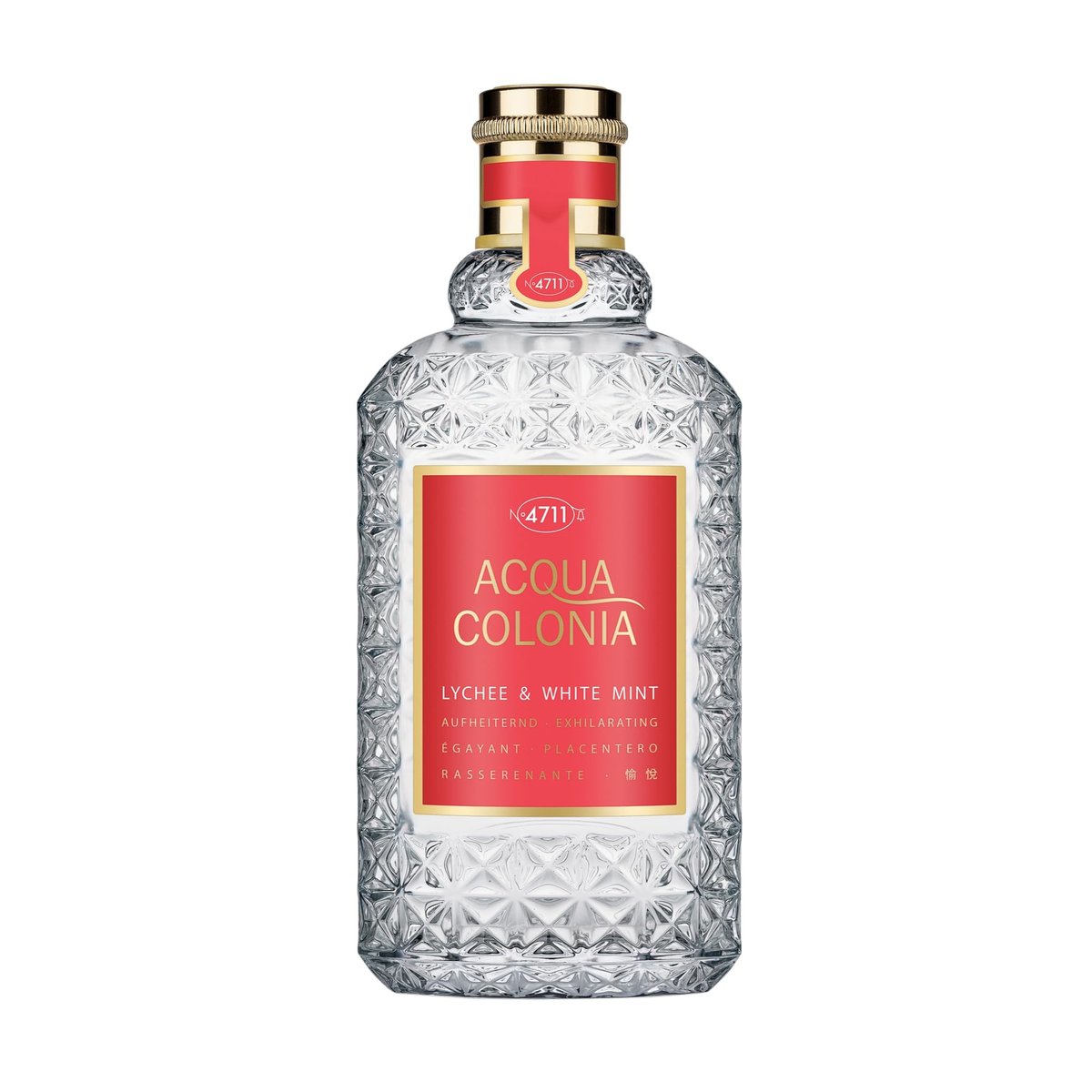 4711 Acqua Colonia Lychee and White Mint Eau de Cologne Spray for Unisex, 5.7 oz - görsel 1
