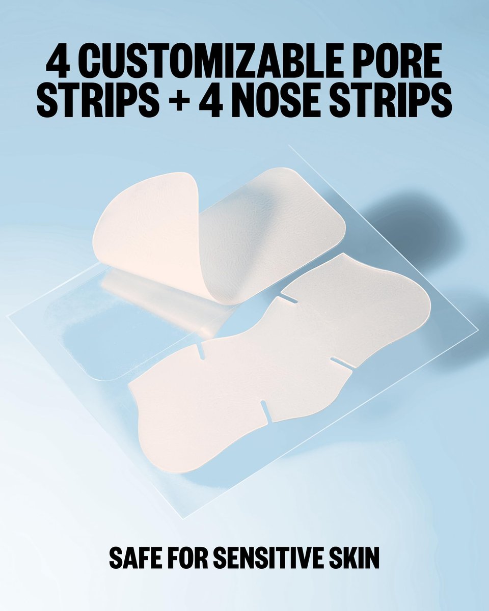 PEACE OUT Pore Strips for Nose and Face – Oil Absorbing Hydrocolloid Blackhead Remover, Pore Minimizing Strips with Retinol, Multi-Use Face Strips for Clogged Pores (8 Count) Avelisse